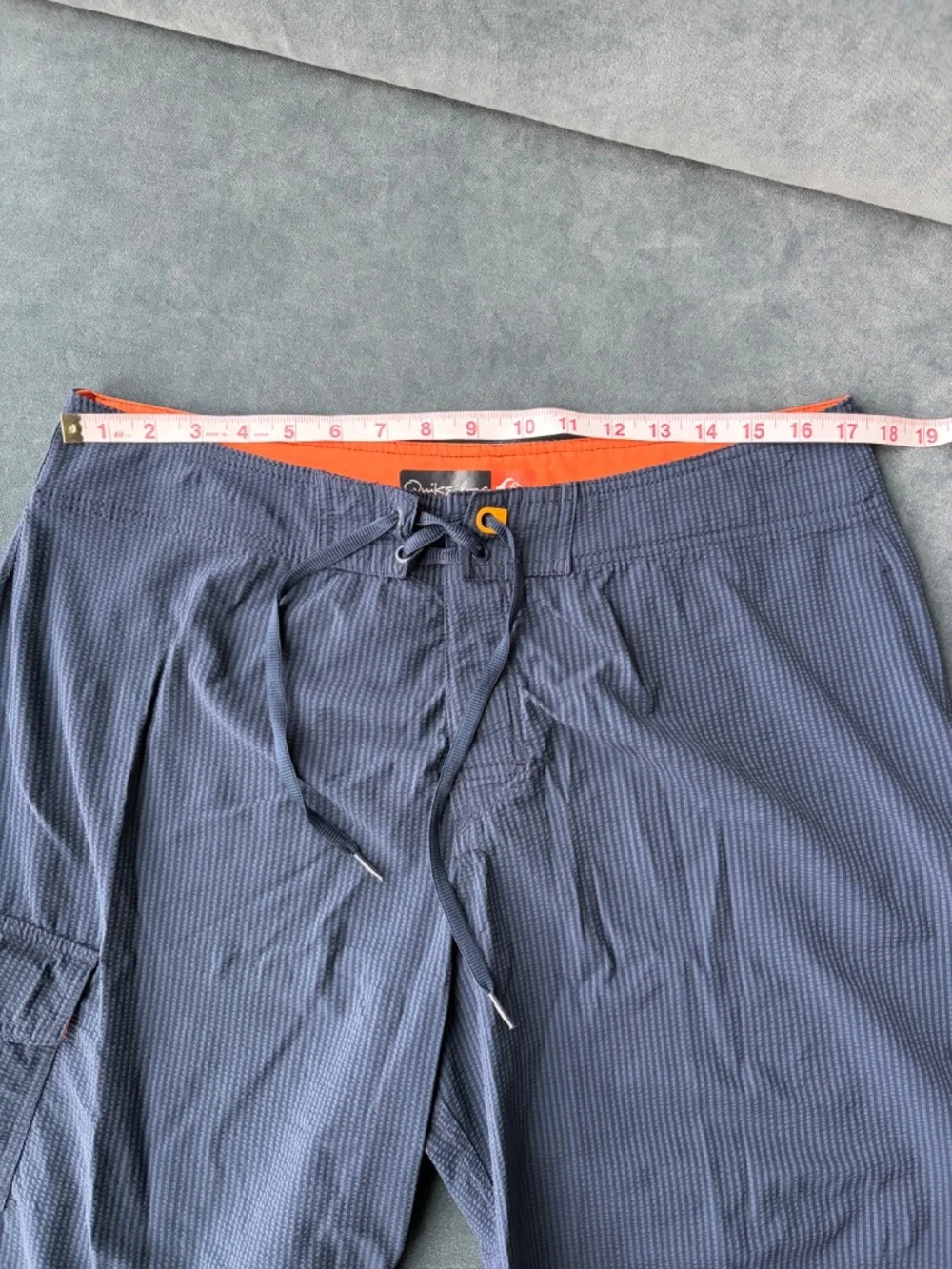 Quiksilver men Boardshorts seersucker Navy Blue